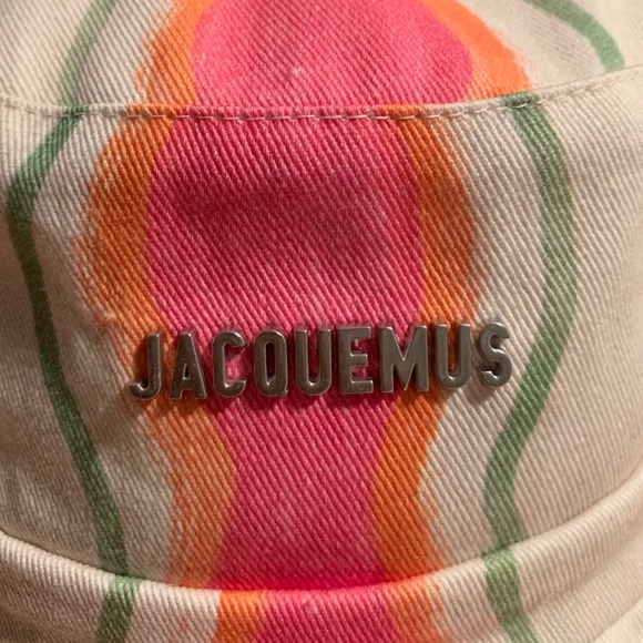JACQUEMUS Multicolor Le Raphia 'le Bob Gadjo' Bucket Hat - Picture 6 of 11